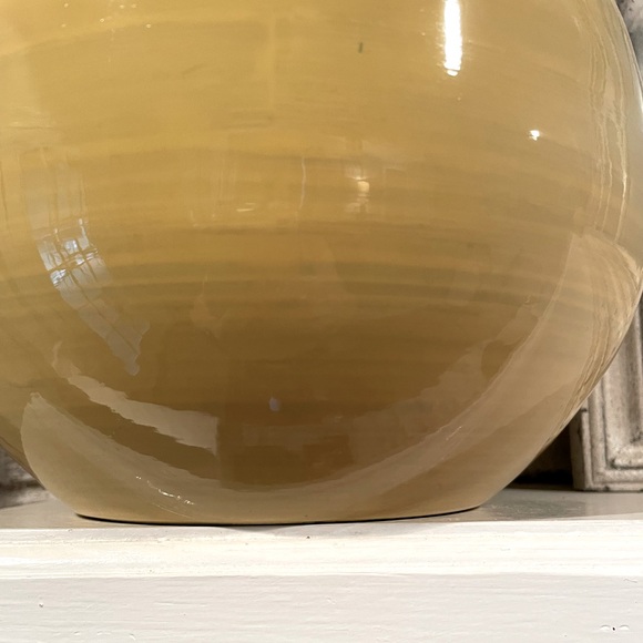 Laura Park Yellow Bamboo Planter (2) - Picture 6 of 6